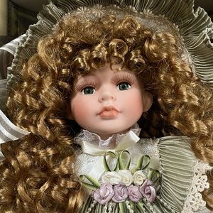 Porcelain Doll BRAND NEW IN BOX